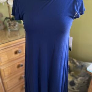 Kensie Elegant Blue Midi Dress